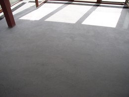 Podlaha cementová stěrka, Privát Strahov